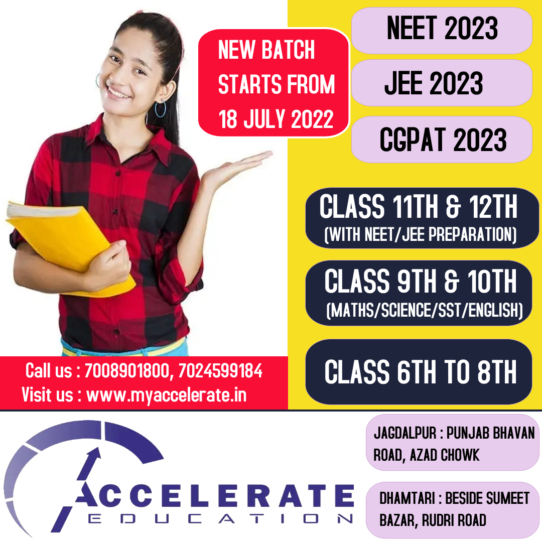 Admission Open- New Batch from 18th July 2022